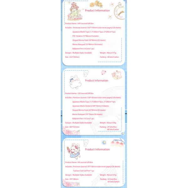 Funny Whimsical Capybara Journal Notebook Pen Gift Set for Kids