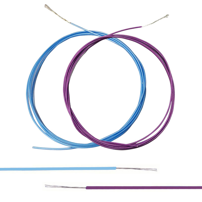 Silver Copper PTFE Insulated Wires 20 24 22 Gauge Insulated Stranded Copper Wire