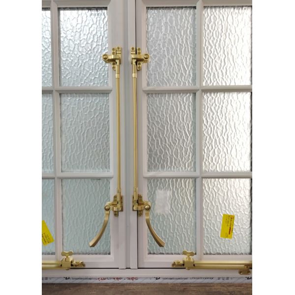 French style decoration with broken bridge aluminum profile windows