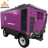 Compressor de ar de parafuso a diesel Compressor de ar de parafuso de mineração portátil de alta pressão