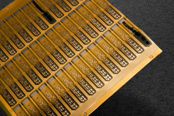 Reinforcing soft board for Bluetooh head set FPC  Electronic HDI Printed Circuit Board Assembly With Double Sided Yellow Film  Your own circuit board factory