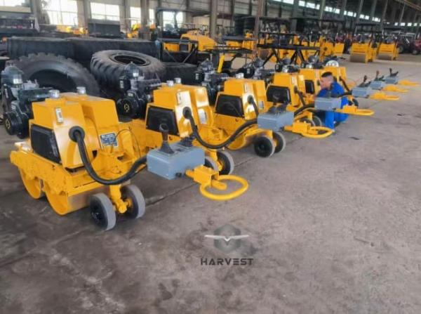 0.8 Ton Double Drum Mini Walk-behind Roller LTC08H Hot Sale in Ghana