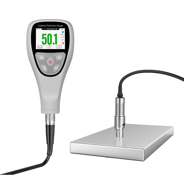 Pipe Surfaces Paint Gauge Thickness Meter With Rotating Probe For Fireproof Coatings