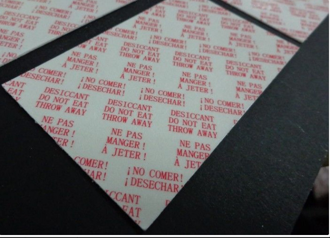 Household Fiber Desiccant 0.8mm Adsorption Carrier With Two Sides Laminated