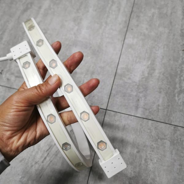 Черный PVC веревка светодиодные ландшафтные фонари Стенная промывка светодиодная лента гибкая