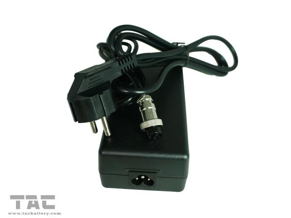 Hot Sale 36V / 43.8V Portable Battery Chargers , Motorcycle Battery Charger Custom
