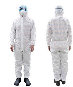 Industry Disposable Protective Suits Waterproof , Disposable Workwear