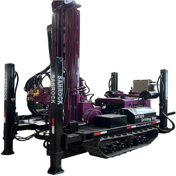 6000 кг портативная гидравлическая буровая установка для бурения с диаметром 140-320 мм