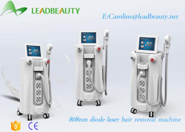 Painless 808nm diode laser longer working time professional big spots 808nm laser diode hair removal machine