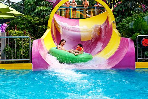 Équipement de parc aquatique commercial écologique