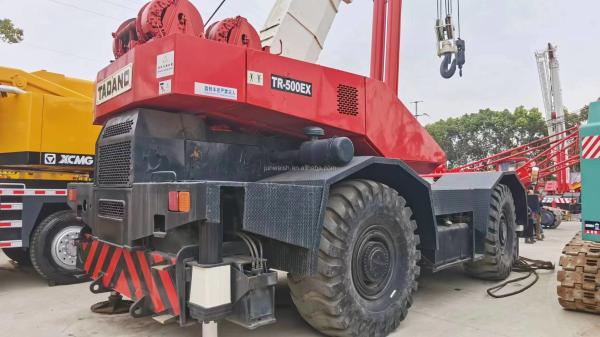 Tadano TR500E Used Rough Terrain Crane with Imported Hydraulic Pump