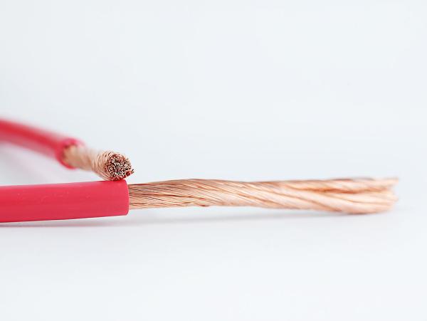300V 105℃ UL wire UL1569 Electrical Cable with UL certificated 8AWG in Red Color