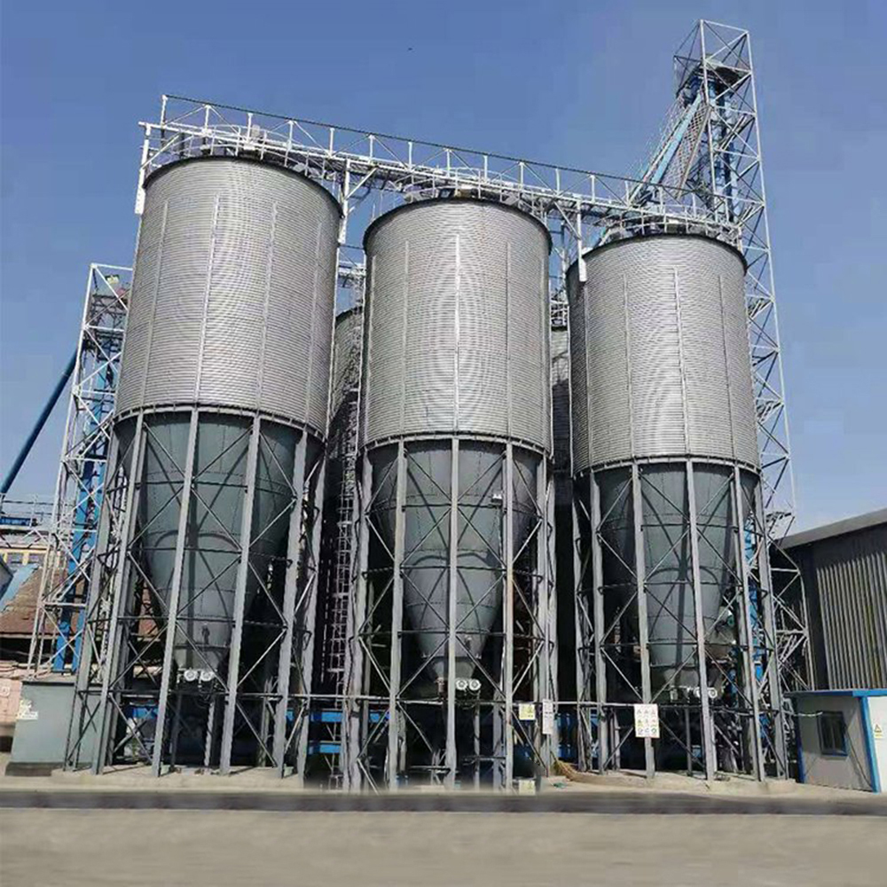 Customizable Galvanized Steel Feed Tower with 3-50 Ton Capacity for Automated Livestock Farming