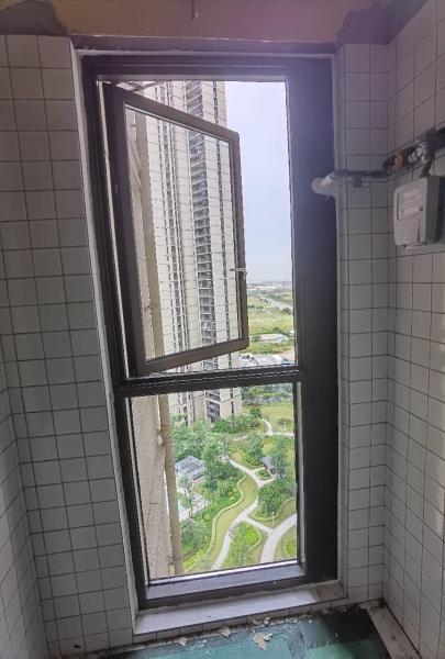 Double / Triple verre de l'aluminium Casement fenêtres personnalisées Taille