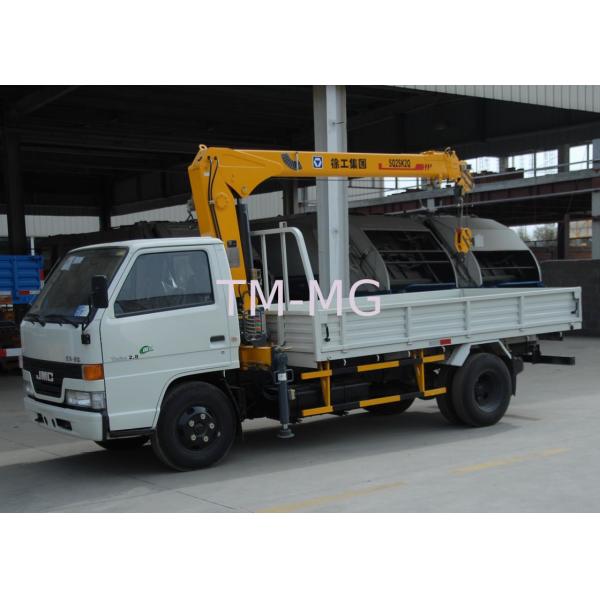 Telescopic Boom Truck Mounted Crane 2.1T For Safety Transport Materials