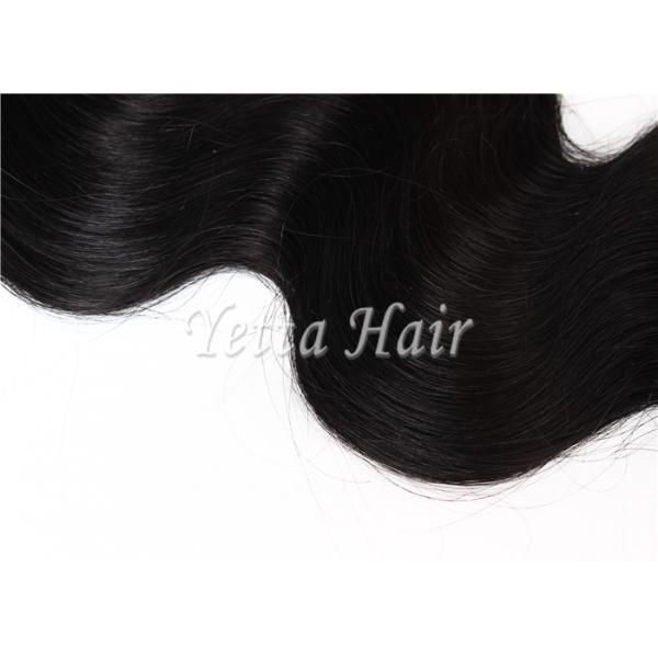 Healthy Full Cuticles Brazilian Remy Virgin Hair Extensions No Fiber No Synthetic