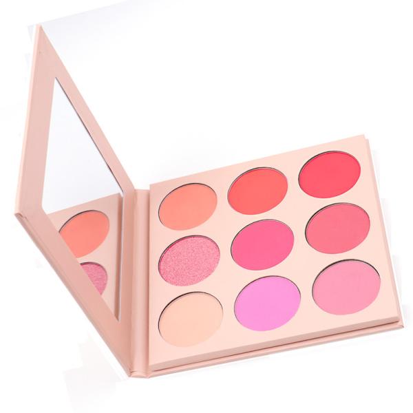 14*14*1.2cm Creamy Matte Eyeshadow Natural Eye Makeup For Green Eyes