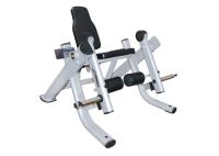 Machine de séance d'entraînement d'extension de jambe posée par équipement de forme physique chargée par plaque à tuyaux audacieuse
