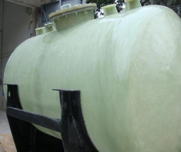 10000 Gallon Fiberglass FRP Horizontal Tank For Water Oil Gasoline Acid Alkali