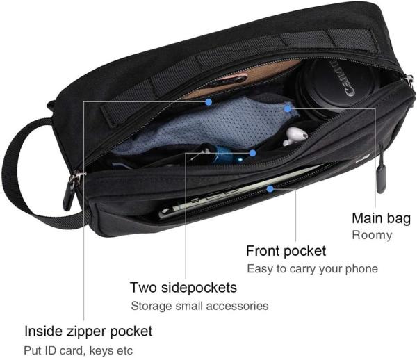 Bike Handlebar Bag, Multifunctional Mountain Bike Crossbar Front Bag Road Bike Basket Bicycle Frame Bag Waist