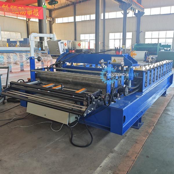 Auto Change Size Wall Panel Steel Profile Roll Forming Machine For PPGI GI