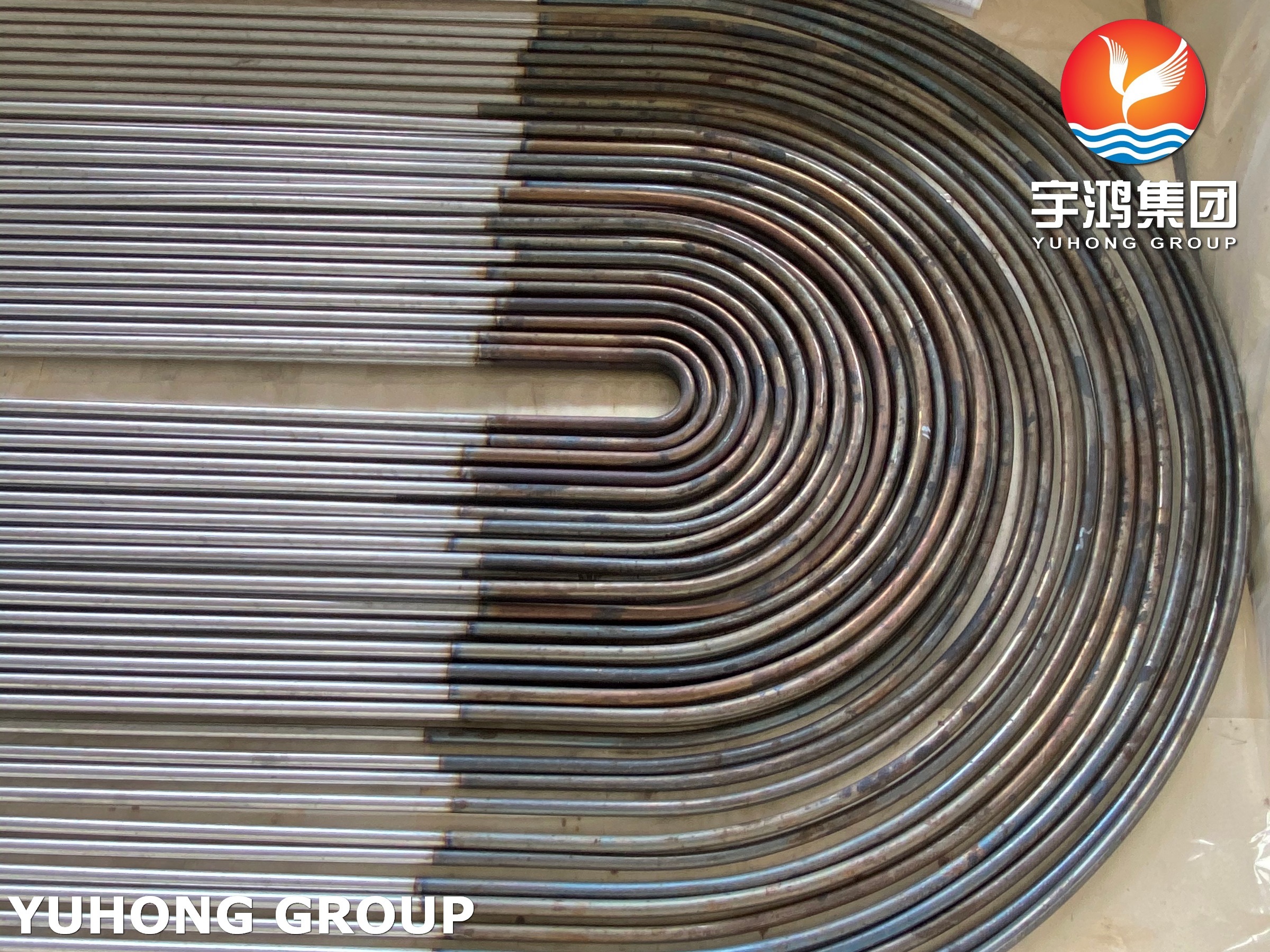 ASME SB163 UNS N04400 (Monel 400) U-Bend Seamless Tube for Heat Exchanger Service