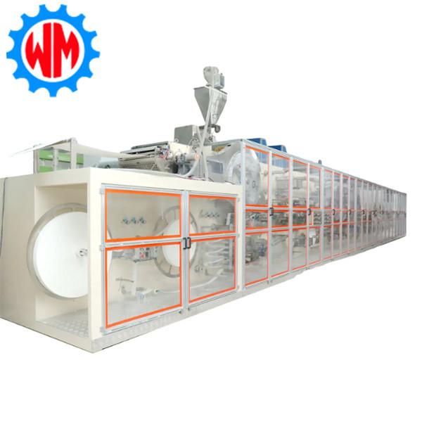 PLC Control Automatic Full Servo Sanitary Napkin Production Line with OEM Good After-sale