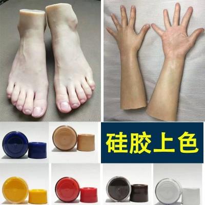 Translucent Flip Mold Silicone Rubber Pigment Customization Blue Silicone Pigment
