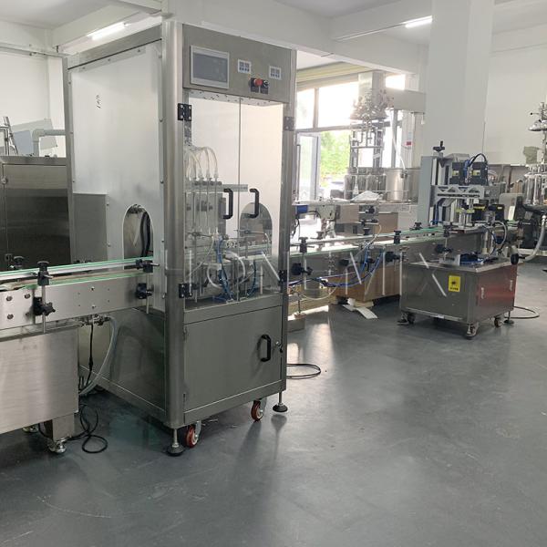 Customized Oil Liquid Bottle Filling And Capping Machine Magnetic Pump