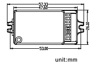 движение Senosr микроволны DC 12v с выходом сигнала 5vdc, долгосрочным датчиком движения