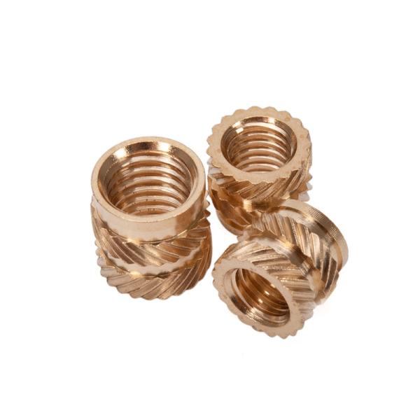 Steel Brass Heat Inserts for Automotive Industry 8mm 10mm 12mm 14mm 16mm 20mm 25mm 30mm 35mm 40mm 50mm Bolts Length