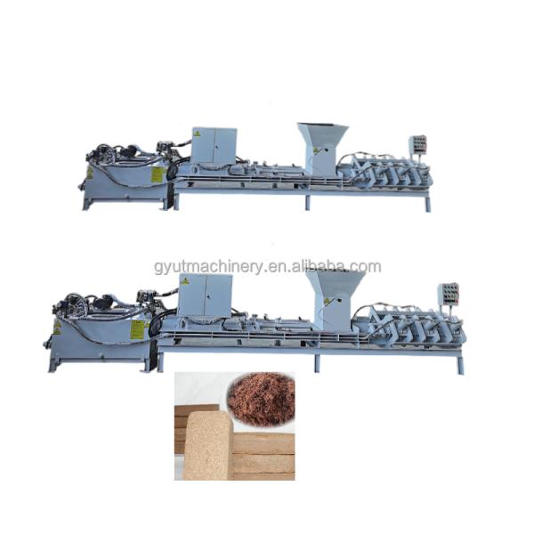 Bebidas Bloques de turba de coco Prensadora hidráulica para la fabricación de alquitrán de fibra de coco