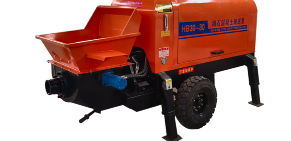 Small Horizontal Fine Stone Concrete Transfer Pump Type 20 Hydraulic Secondary Structure Column Pump