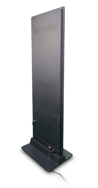 43inch black color floor standing LCD signage display for indoor using