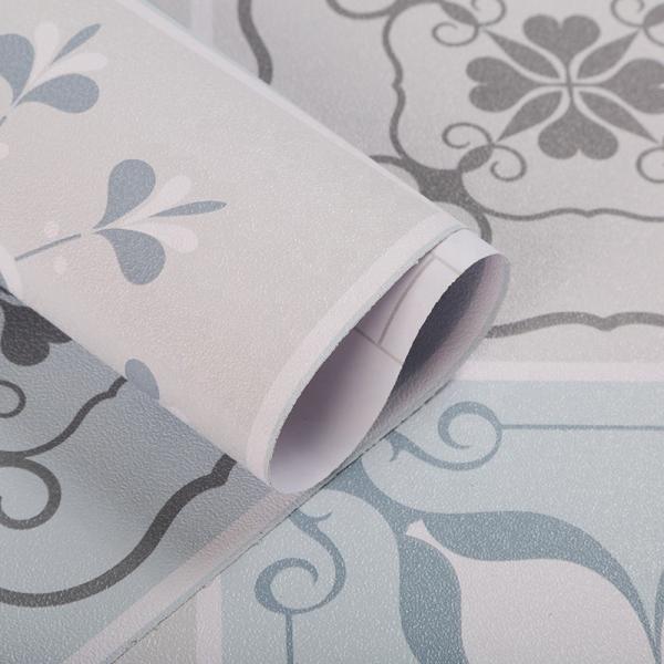 Modern Interior Decoration Contact Paper Fireproof 3D Wallpaper Self Adhesive Tiles Designs