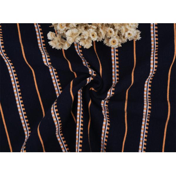 Tissu tricoté à rayures douces et durables pour un usage occasionnel