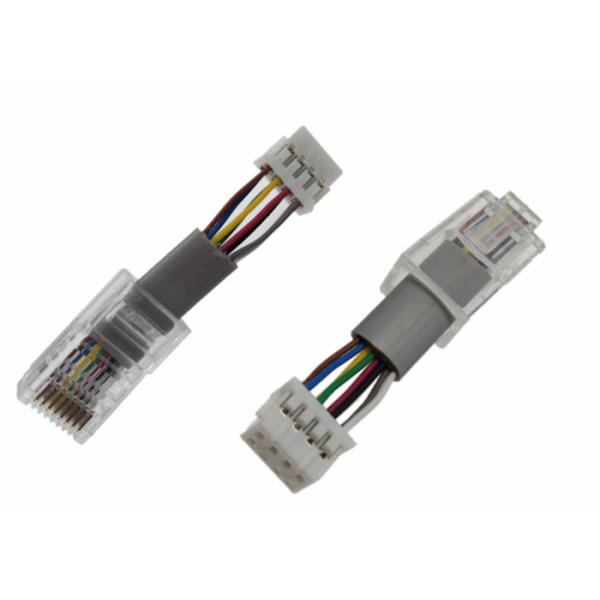 Локальные сети кота 6 латают шнур сети LAN компьютера RJ45 к кабелю JST PHD 8P плоскому