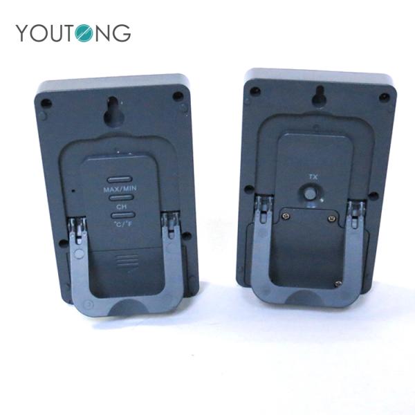 433MHz Station météorologique à distance Monture murale indépendante Thermomètre extérieur intérieur sans fil