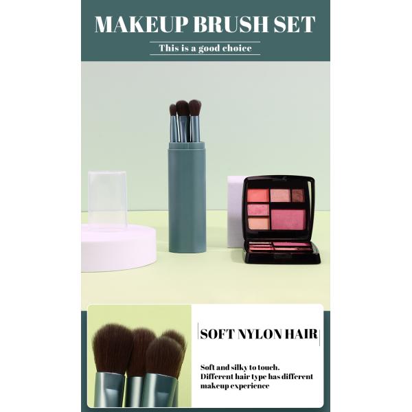 Mini 5pcs Lip Make Up Brush Viagem Portátil ODM