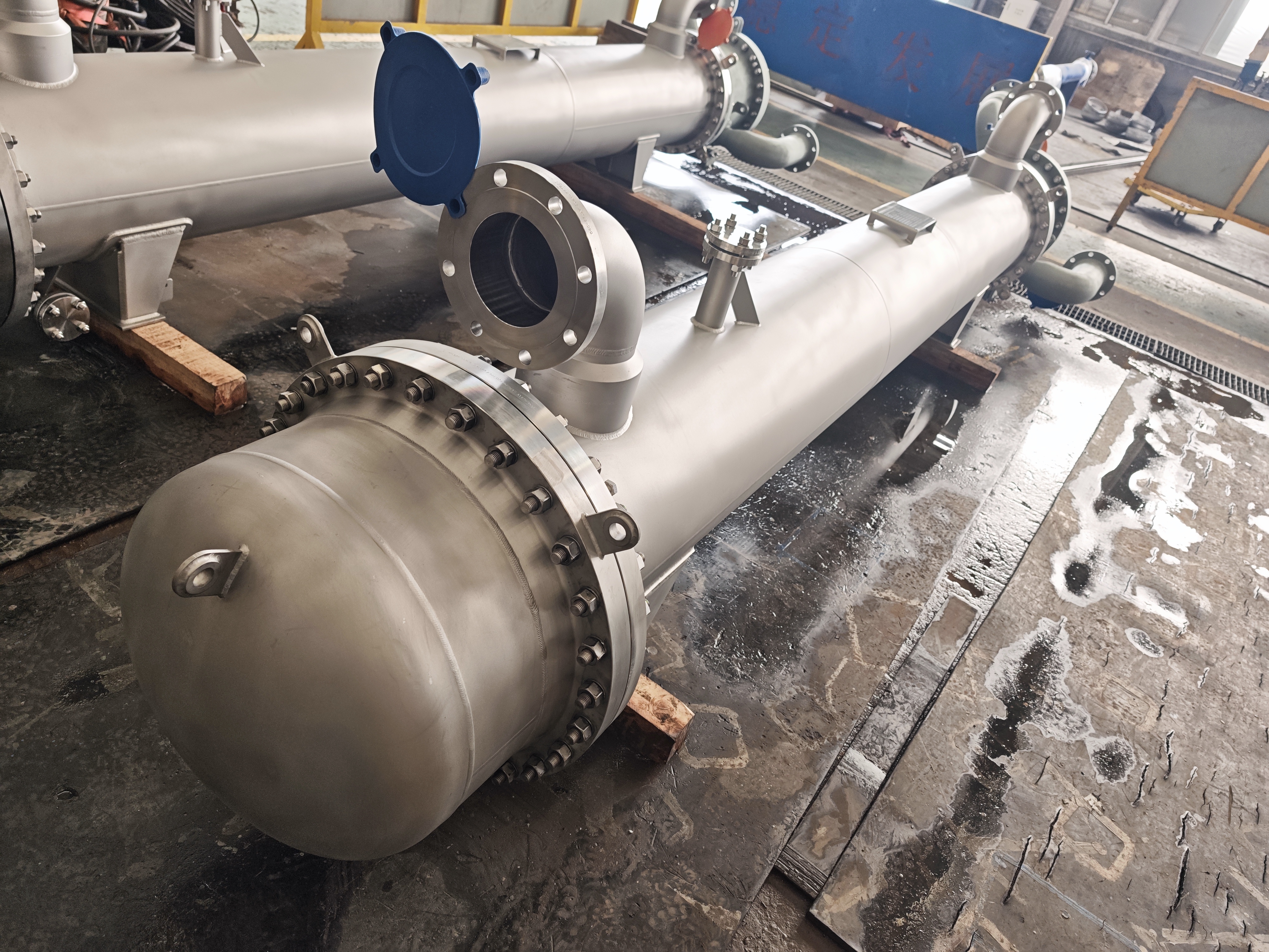 Stainless Steel Floating Floating Head Shell And Tube Heat Exchanger