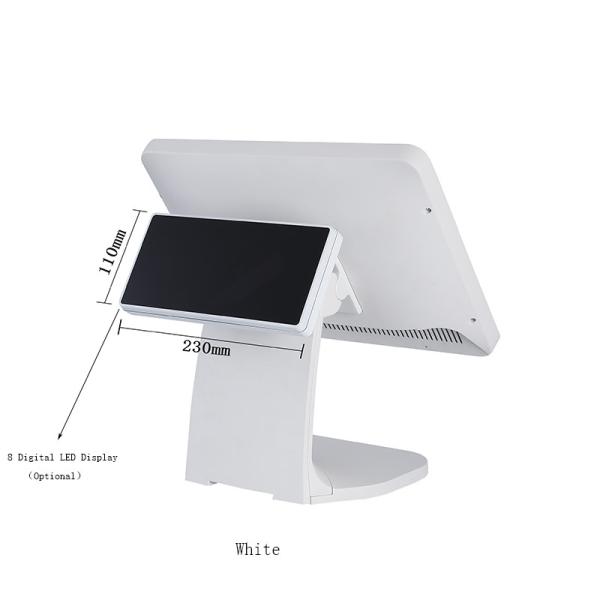 Single Display Pos Touch Screen Monitor Window POS I5 J1900 Processor With VFD MSR