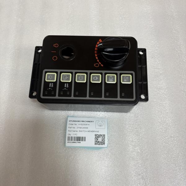 Hyunsang Excavator Parts Switch Membrane 21N8-20506 For R140LC-7 R160LC7 R180LC7 R210LC7