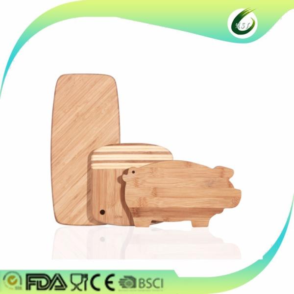 Customized cheap animal shape wooden cutting board