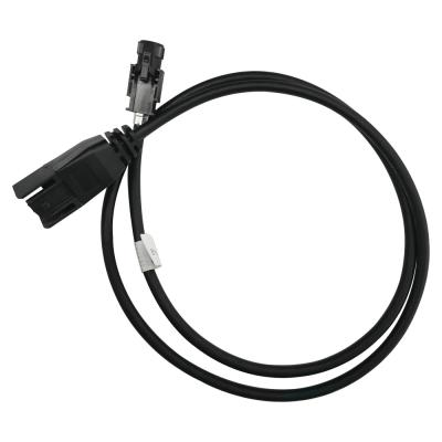 Do código do preto um mini B cabo de USB HSD, cabo de extensão estável dos dados de HSD para o carro