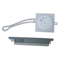 lampe rechargeable menée non-permanente du secours 220-240V avec 3 ans de garantie