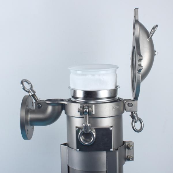 Filtración de la industria de la pintura Máquina de filtración de líquidos Equipo de filtración de agua de acero inoxidable Bolsa de filtro