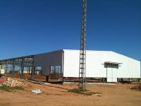 Constructions en acier de tubes préfabriquées Q235 Q355 Galvanisées peintes