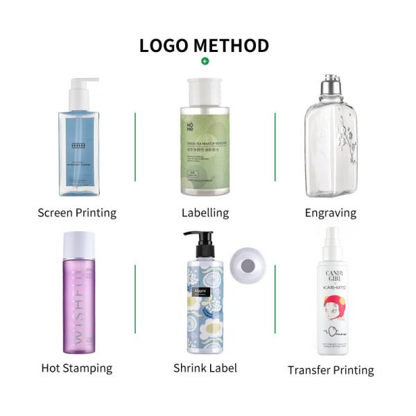 Косметика ЛЮБИМЦА пластиковая разливает черный свободный образец по бутылкам 200ML для очищая масла