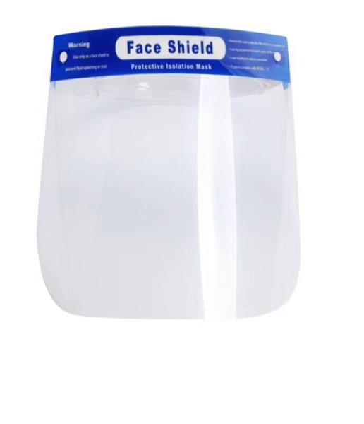 Durable Clear Plastic Face Shield PP Frame High Strength Heat Resistance Durable
