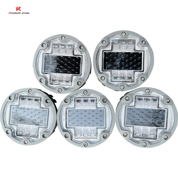 IP68 Waterproof 30Ton Load Bearing Solar Road Stud with 800m Visibility LED Cat Eye Road Stud